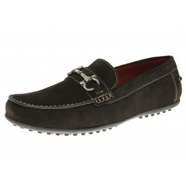 Mens Luciano Natazzi Suede Leather Shoe  - Image1