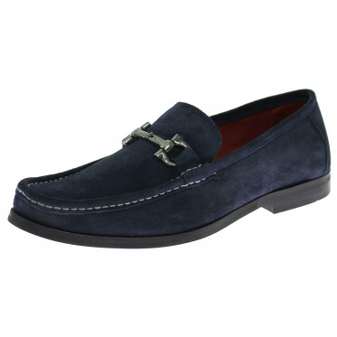 Mens Luciano Natazzi Handmade Suede Leat - Image1