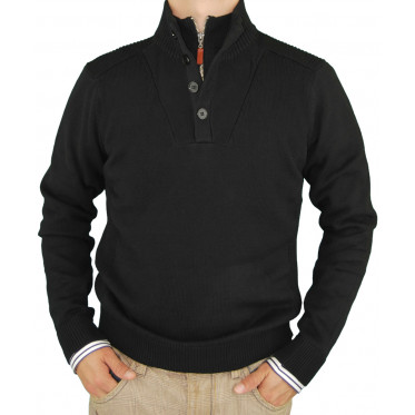 Mens Luciano Natazzi Fashion Double Mock - Image1