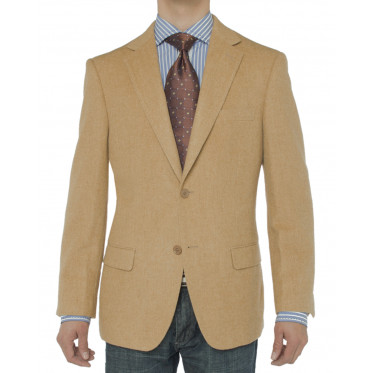 Mens Luciano Natazzi Camelhair Blazer Mo - Image1