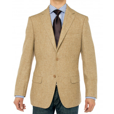 Mens Luciano Natazzi Camelhair Blazer Mo - Image1