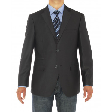 Mens Luciano Natazzi Two Button Notch La - Image1