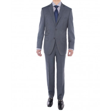 Mens Luciano Natazzi Birds Eye 160S Wool - Image1