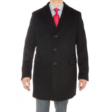 Mens Luciano Natazzi Cashmere Trench Coa - Image1