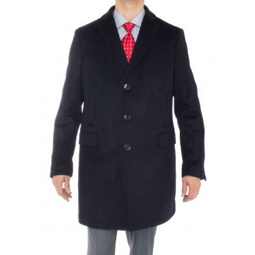 Mens Luciano Natazzi Cashmere Trench Coa - Image1