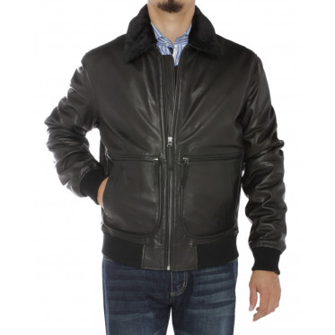 Mens Luciano Natazzi Nappa Leather Fligh - Image1