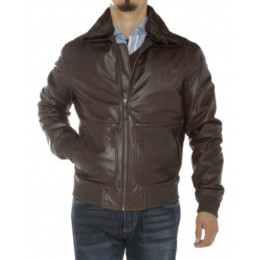 Mens Luciano Natazzi Nappa Leather Fligh - Image1