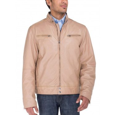 Mens Luciano Natazzi Lambskin Blast Wash - Image1