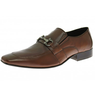 Mens Luciano Natazzi Leather Handmade Sh - Image1