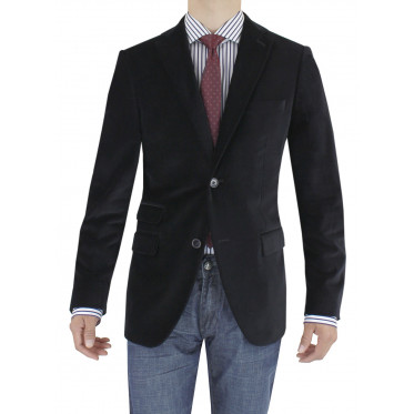 Mens Nicoletti Two Button Blazer Trim Fi - Image1