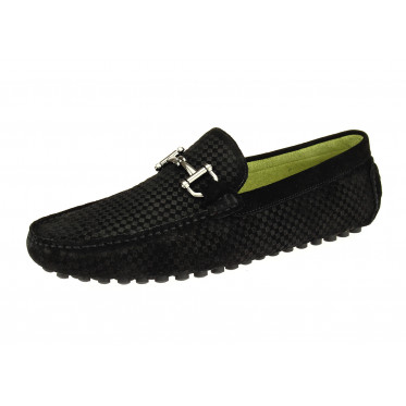 Mens Salvatore Exte Suede Leather Drivin - Image1
