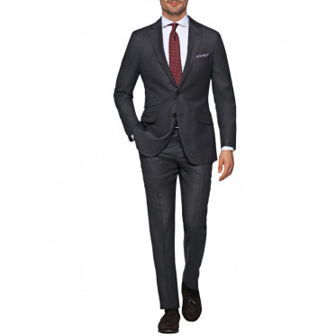 Mens Luciano Natazzi Modern Fit Suit Woo - Image1