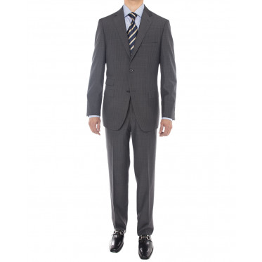 Mens Luciano Natazzi Modern Fit Suit 160 - Image1