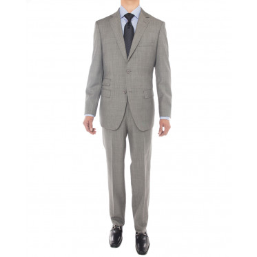 Mens Luciano Natazzi Modern Fit Suit Sha - Image1