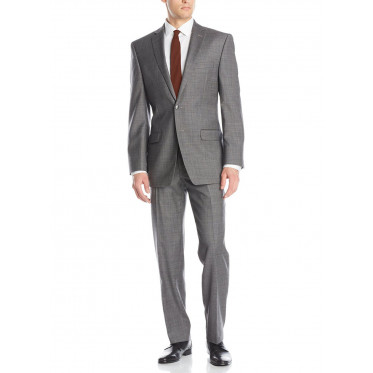 Mens Luciano Natazzi Modern Fit Suit Two - Image1
