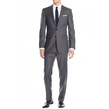 Mens Luciano Natazzi Modern Fit Suit Fla - Image1