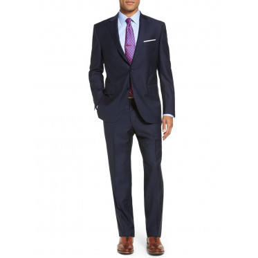 Mens Luciano Natazzi Modern Fit Suit Two - Image1