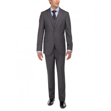 Mens Luciano Natazzi Vested 3-Piece Suit - Image1