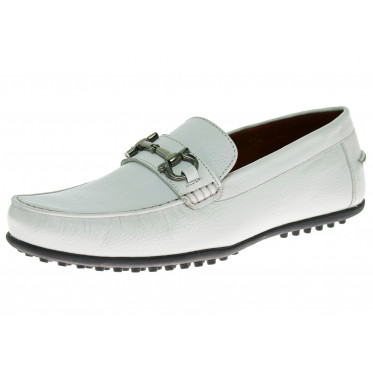 Luciano Natazzi Mens Leather Shoes Slip- - Image1