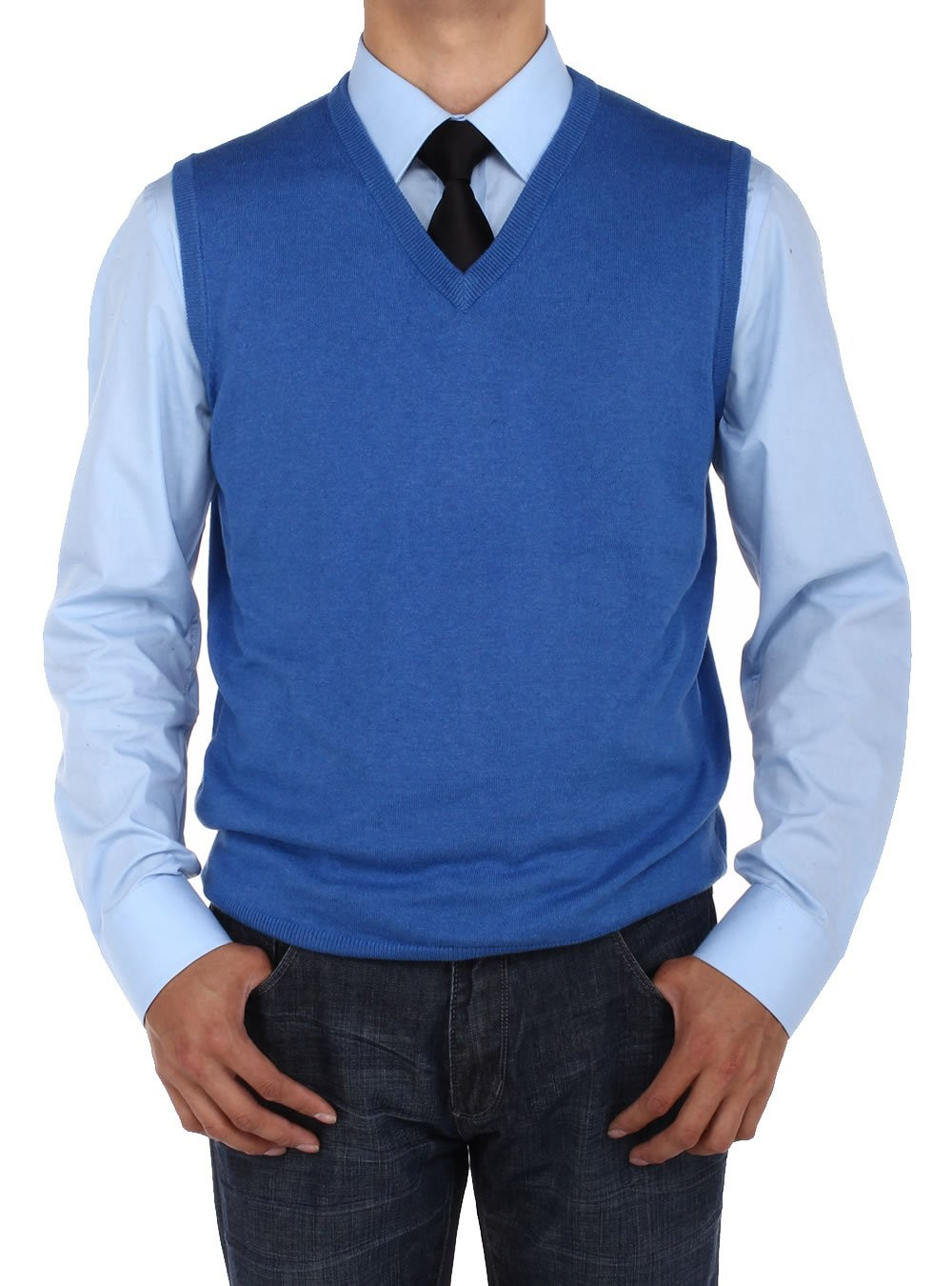 Royal blue hot sale sweater vest