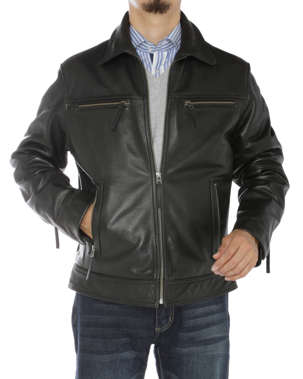 Mens Luciano Natazzi Full Grain Cow 