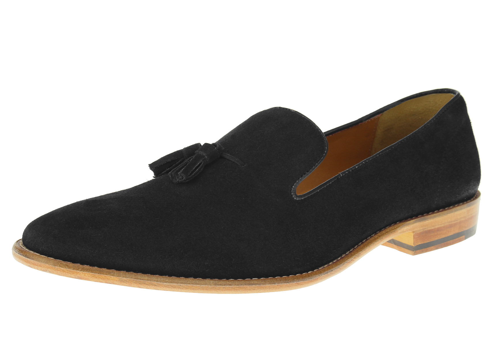 Luciano Natazzi Men Leather Dress Shoes Size 11.5 Mens Luciano Natazzi Leather Shoe Kenzo Slip-on Driving  main image 3
