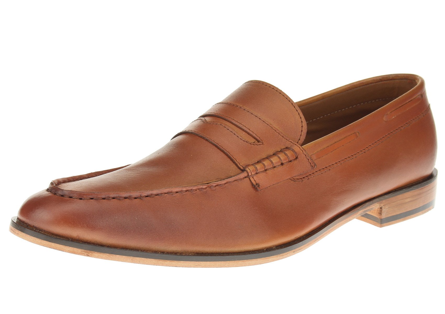 Luciano Natazzi Men Leather Dress Shoes Size 11.5 Mens Luciano Natazzi Leather Shoe Kenzo Slip-on Driving  main image 4