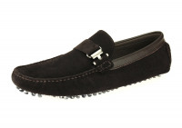 Mens Salvatore Exte Suede Leather Drivin - Image1