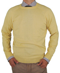 Mens Luciano Natazzi Crew Neck Cotton Sw - Image1
