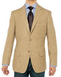 Mens Luciano Natazzi Camelhair Blazer Mo - Image1