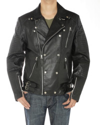 Mens Luciano Natazzi Lambskin Leather De - Image1