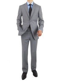 Mens Salvatore Exte 2 Button Modern Fit  - Image1