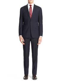 Mens Luciano Natazzi Modern Fit Suit Two - Image1