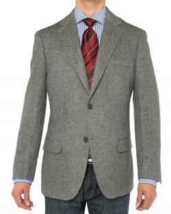 Mens Luciano Natazzi Camelhair Blazer Mo - Image1