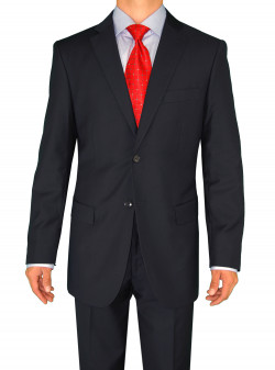 Mens Fuomo Classic 2 Button Business Sui - Image1