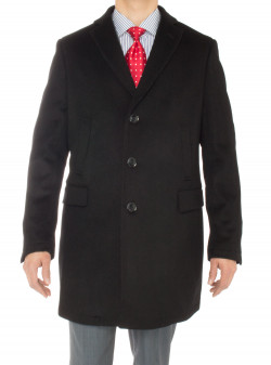 Mens Luciano Natazzi Cashmere Trench Coa - Image1