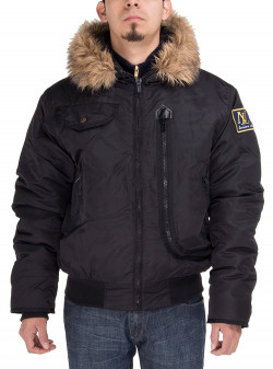 Mens Luciano Natazzi Thermal Padded Hood - Image1