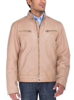 Mens Luciano Natazzi Lambskin Blast Wash - Image1