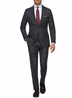 Mens Luciano Natazzi Modern Fit Suit Woo - Image1