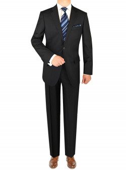 Mens Luciano Natazzi 2 Button Modern Fit - Image1