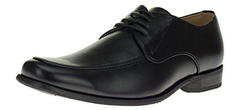 Mens Darya Trading Dress Shoe Oxford Lace-up Slip-on TR693-3 Black
 - Image1