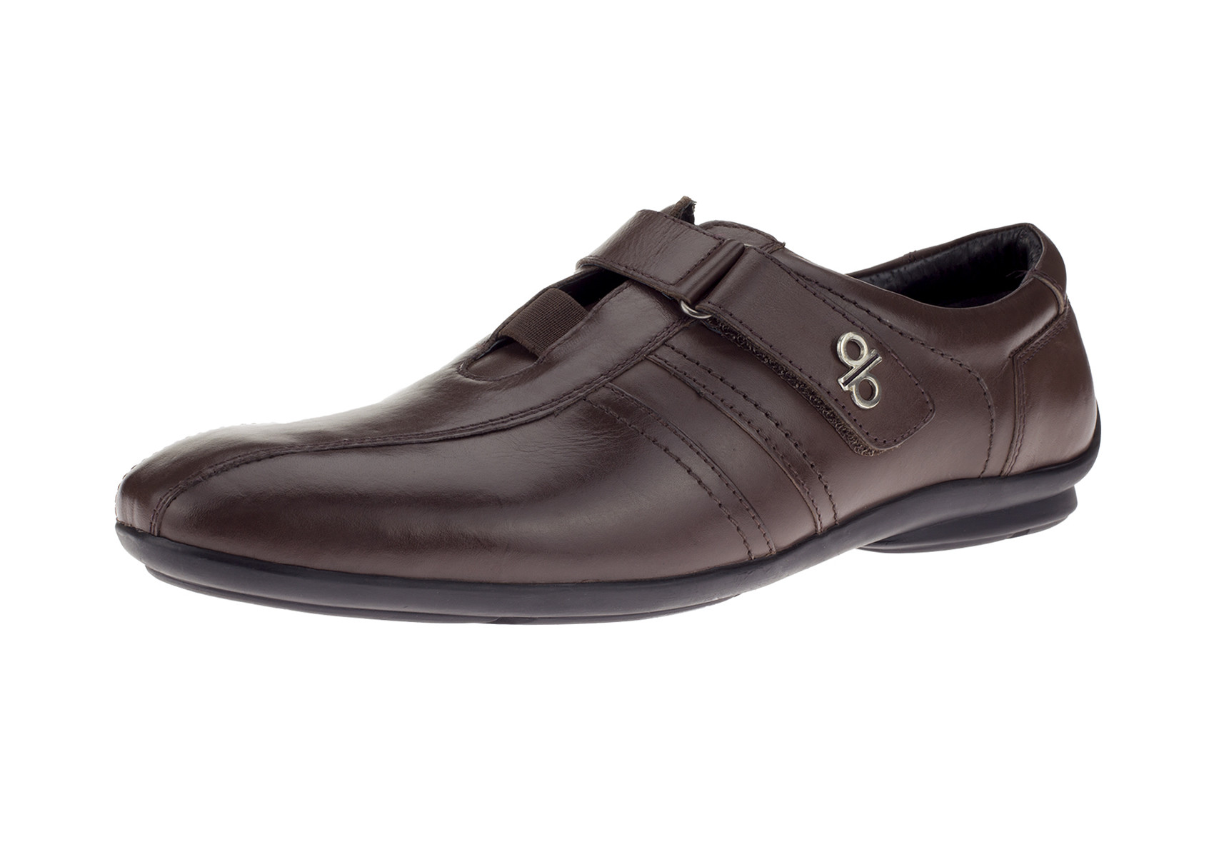 Mens DTI DARYA TRADING BB Signature Euro Zone Real Leather Fashion Sneaker Shoes in Brown - Image1