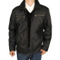 Mens Luciano Natazzi Leather Double Coll - Image1