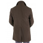 Mens Luciano Natazzi Fitted Walker Coat  - Image3