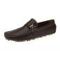 Mens Salvatore Exte Leather Driving Shoe - Image1