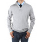 Mens Luciano Natazzi Mock Neck Elbow Pat - Image1