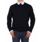 Mens Luciano Natazzi Crew Neck Cotton Sw - Image1