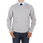 Mens Luciano Natazzi Crew Neck Cotton Sw - Image1