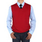 Mens Luciano Natazzi V-neck Cotton Sweat - Image1