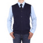 Mens Luciano Natazzi Buttoned Cotton Swe - Image1